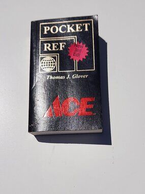 POCKET REF 3rd Edition by THOMAS J GLOVER - Paperback Ace Branded